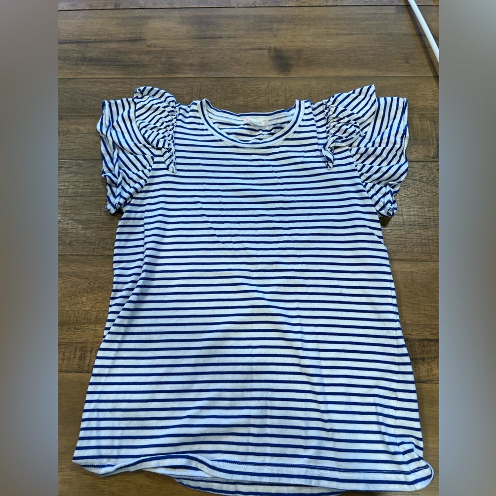 Girl’s Jcrew ruffle tee
